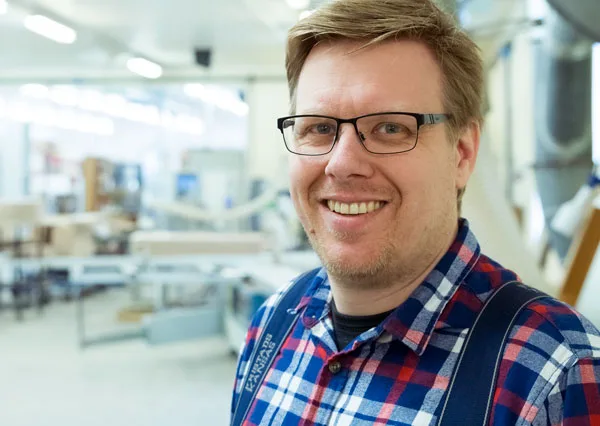 Per-Anders Folkesson, grundare av Folkessons snickeri